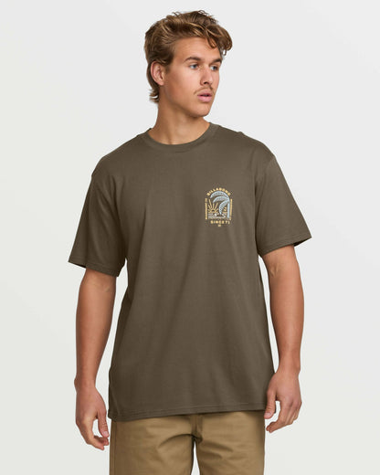 Billabong Last Light Premium Tee - Brown