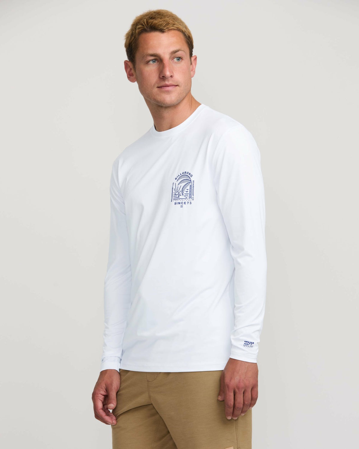 Billabong Last Night Loose Fit Long Sleeve Surf Tee - White