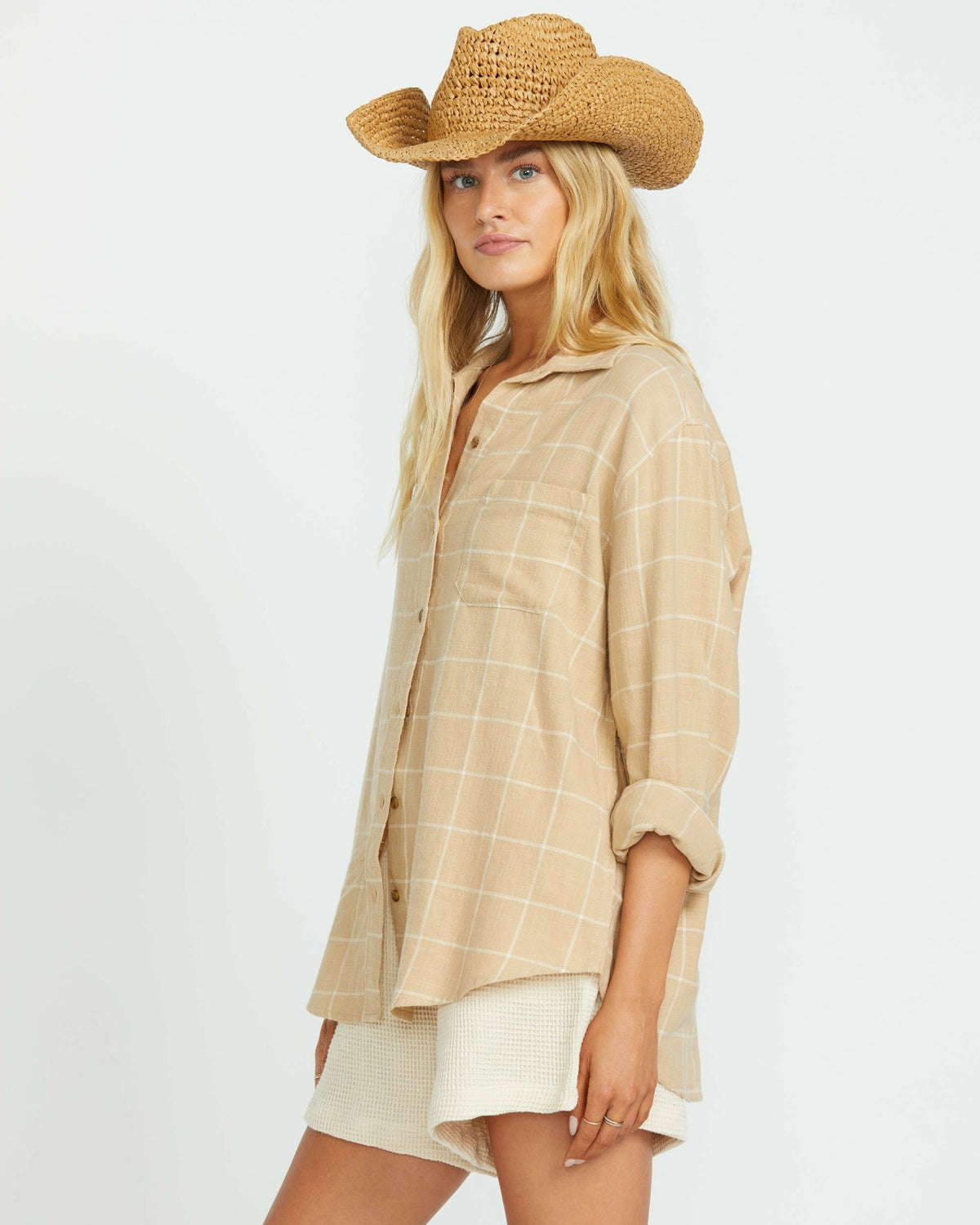 Billabong Layer Up Long Sleeve Shirt - Khaki
