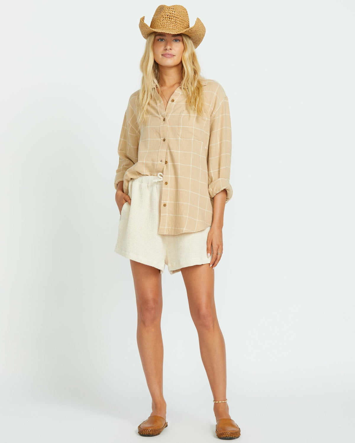 Billabong Layer Up Long Sleeve Shirt - Khaki