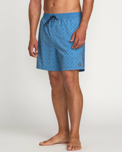 Billabong Lineup Laybacks 16" Trunks - Cloud Blue