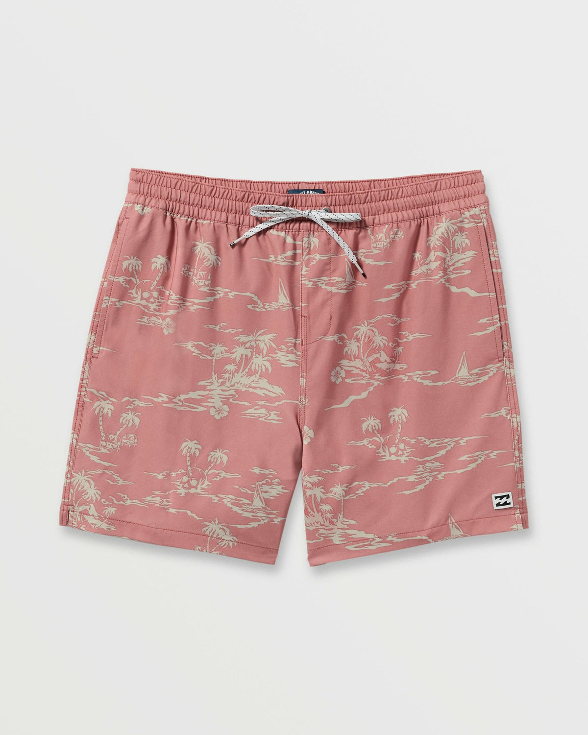 Billabong Lineup Laybacks 16" Trunks - Dusty Rose