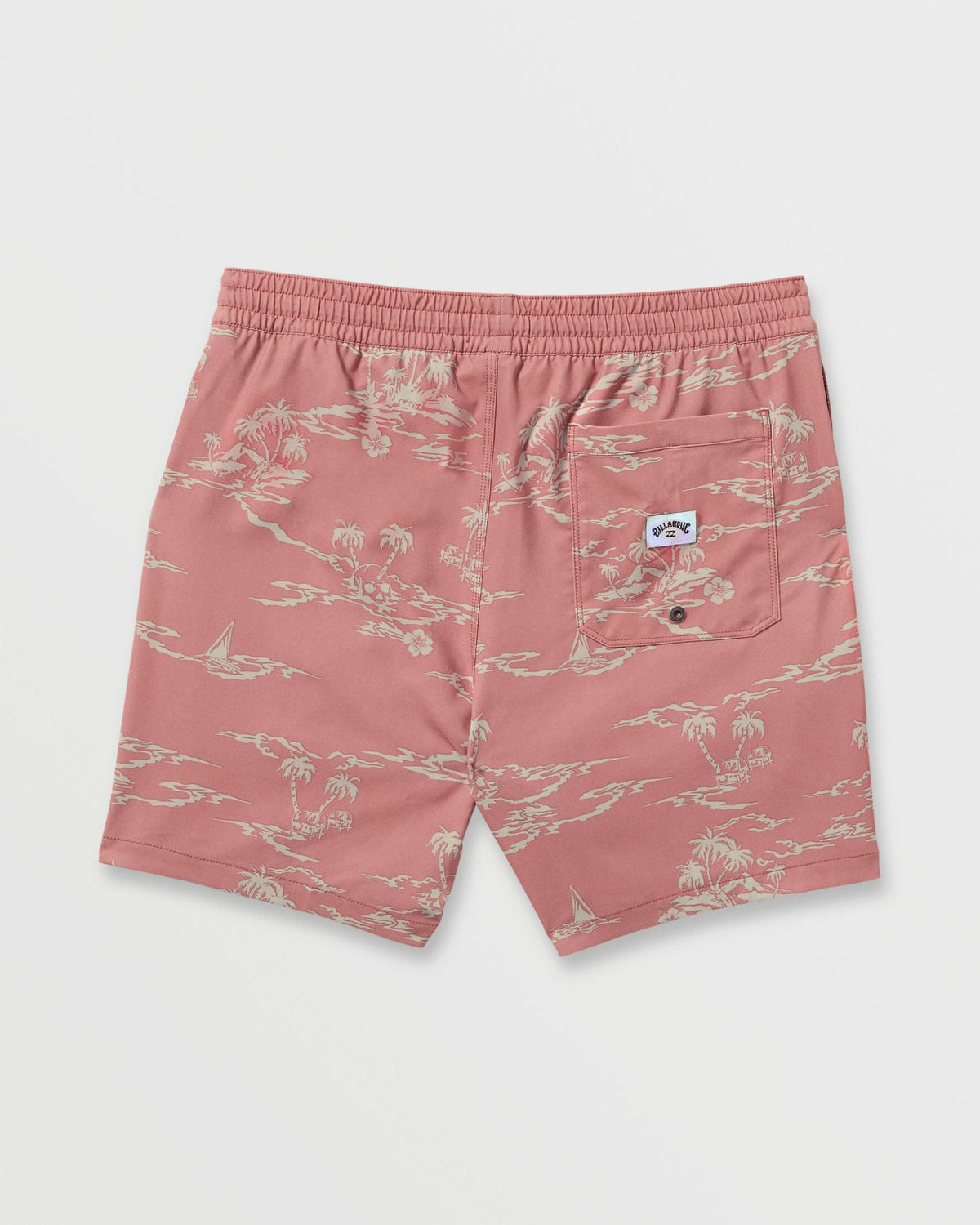 Billabong Lineup Laybacks 16" Trunks - Dusty Rose