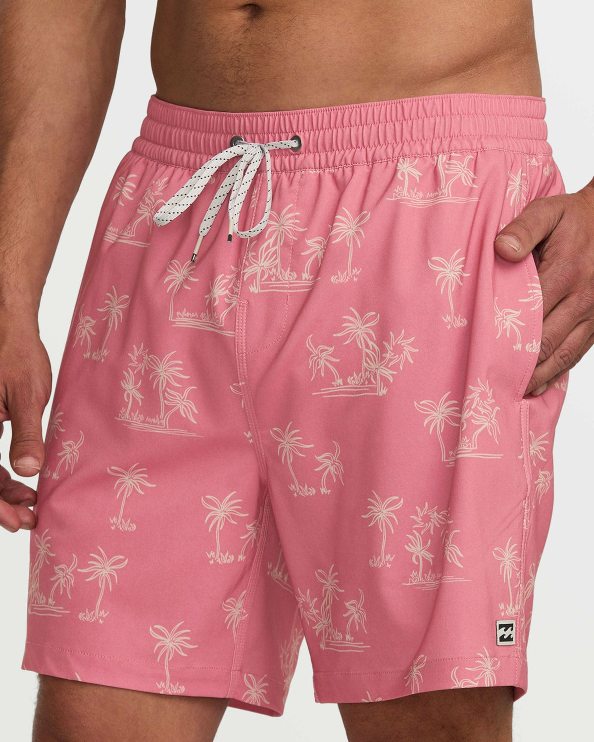 Billabong Lineup Laybacks 16" Trunks - Dusty Pink