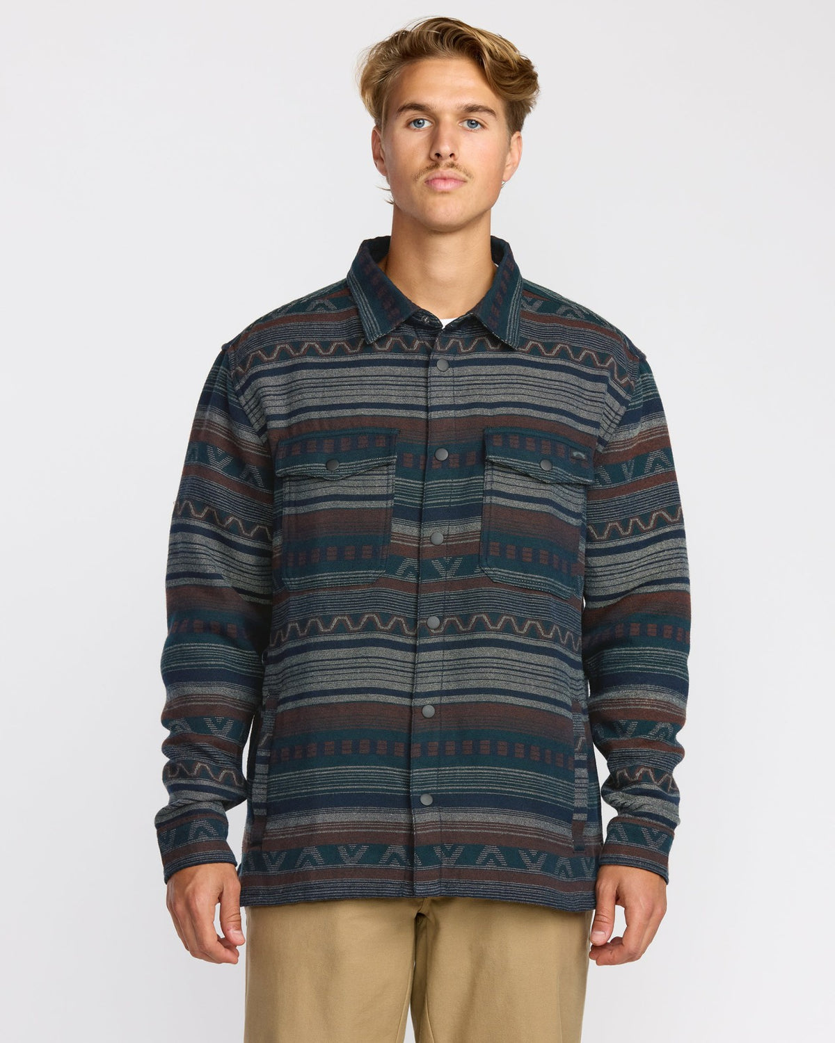 Billabong Lodge Long Sleeve Shirt - Chino