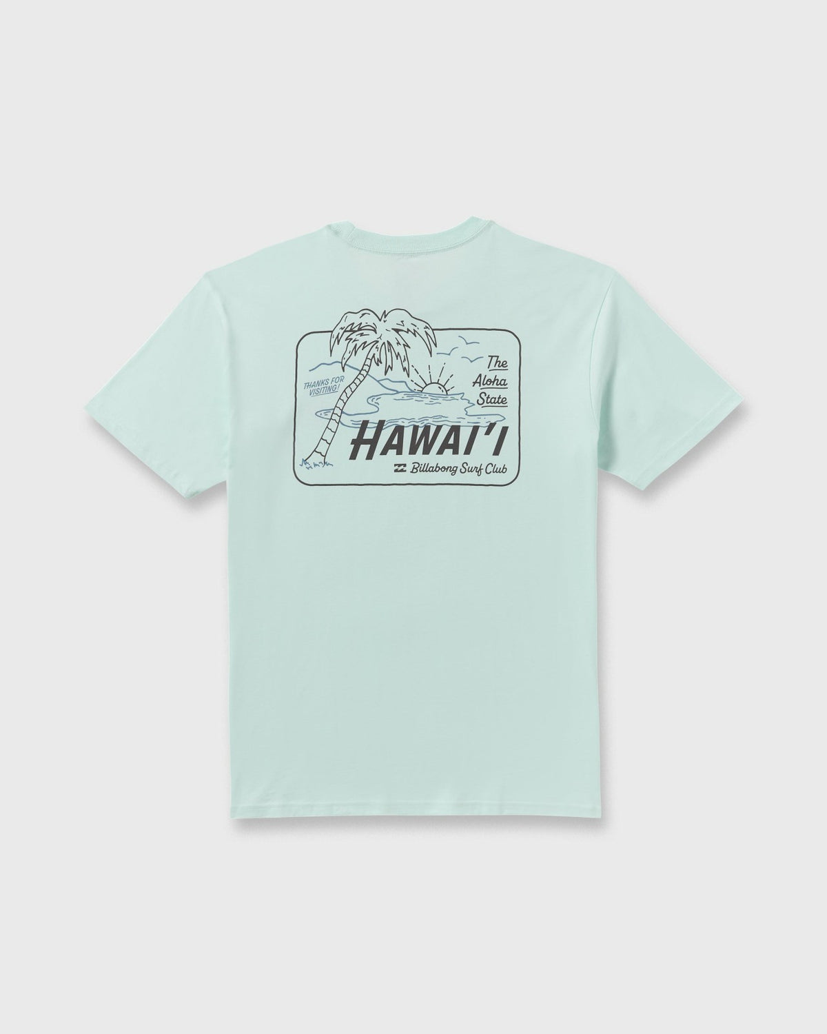 Billabong Lounge Hi Premium Short Sleeve T-Shirt - Sea Glass