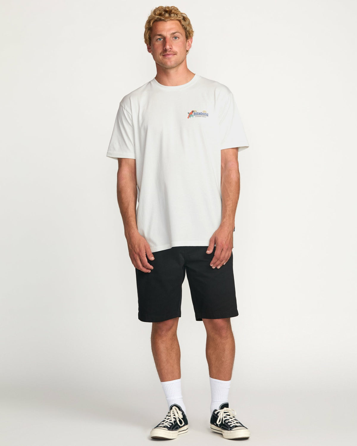 Billabong Lounge Premium Tee - Off White