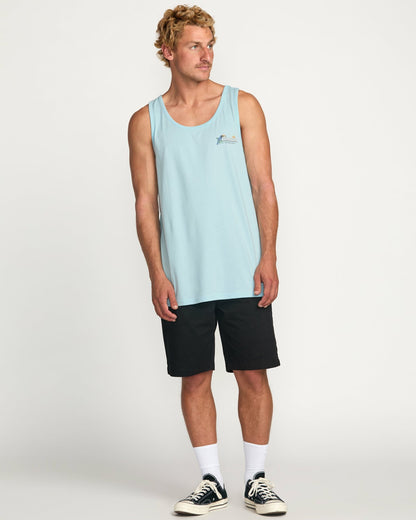 Billabong Lounge Premium Tank - Coastal Blue
