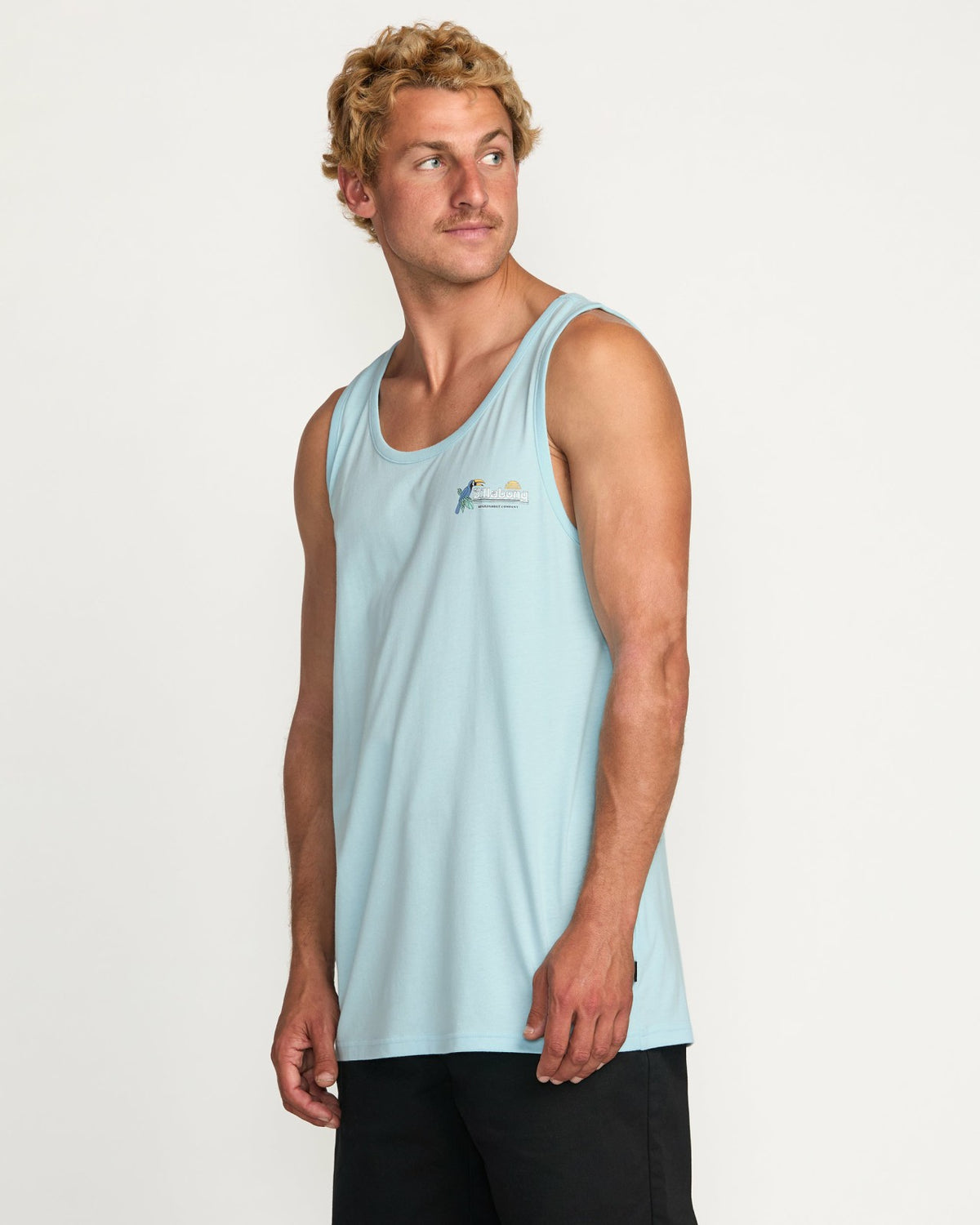 Billabong Lounge Premium Tank - Coastal Blue