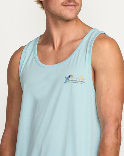 Billabong Lounge Premium Tank - Coastal Blue
