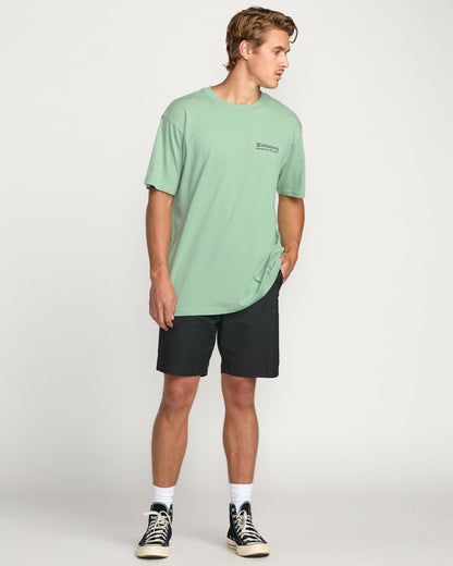 Billabong Making Tracks A/Div Tee - Mist Green