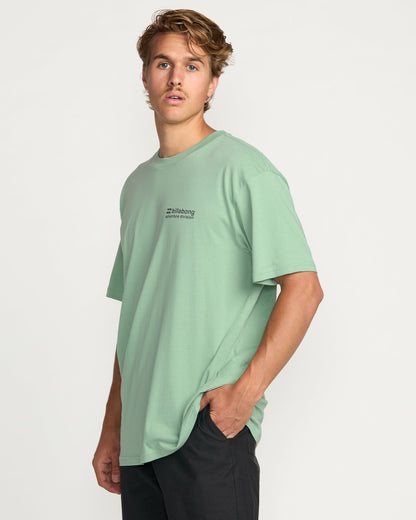 Billabong Making Tracks A/Div Tee - Mist Green