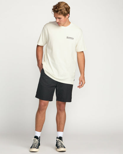 Billabong Making Tracks A/Div Tee - Off White