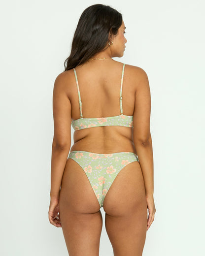 Billabong More To Sea Skimpy Hike Bikini Bottom - Pistachio