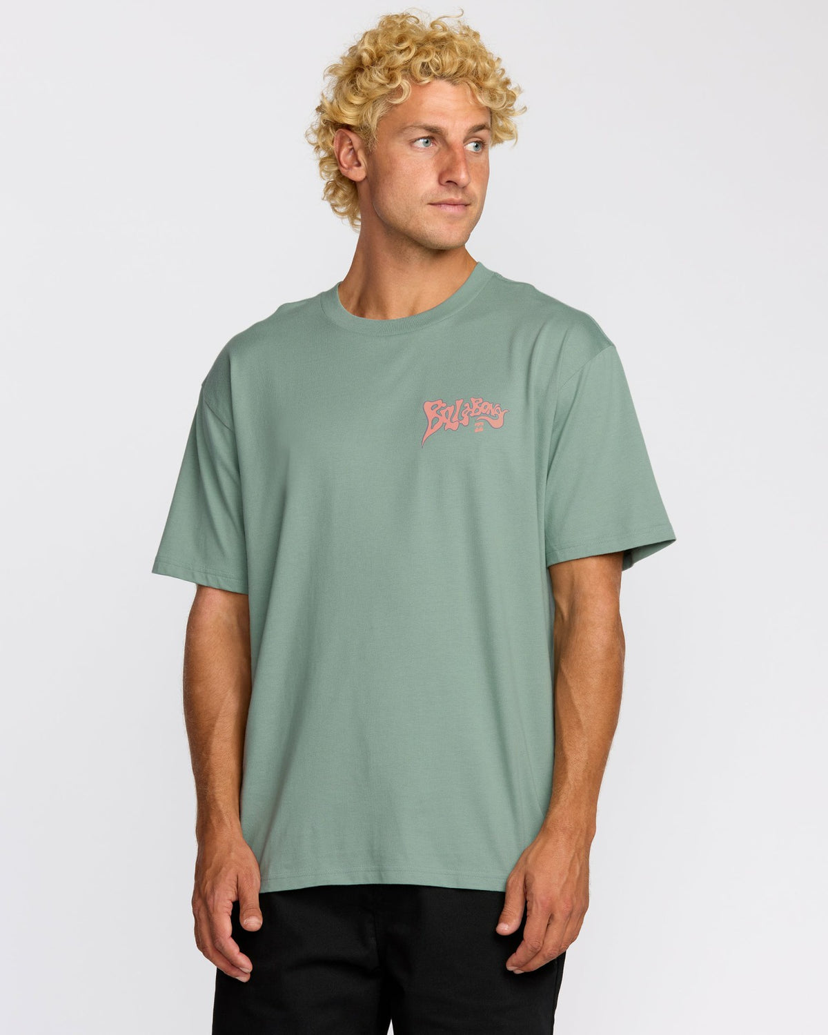 Billabong Morning Haze Regular Short Sleeve T-Shirt - Mineral Blue