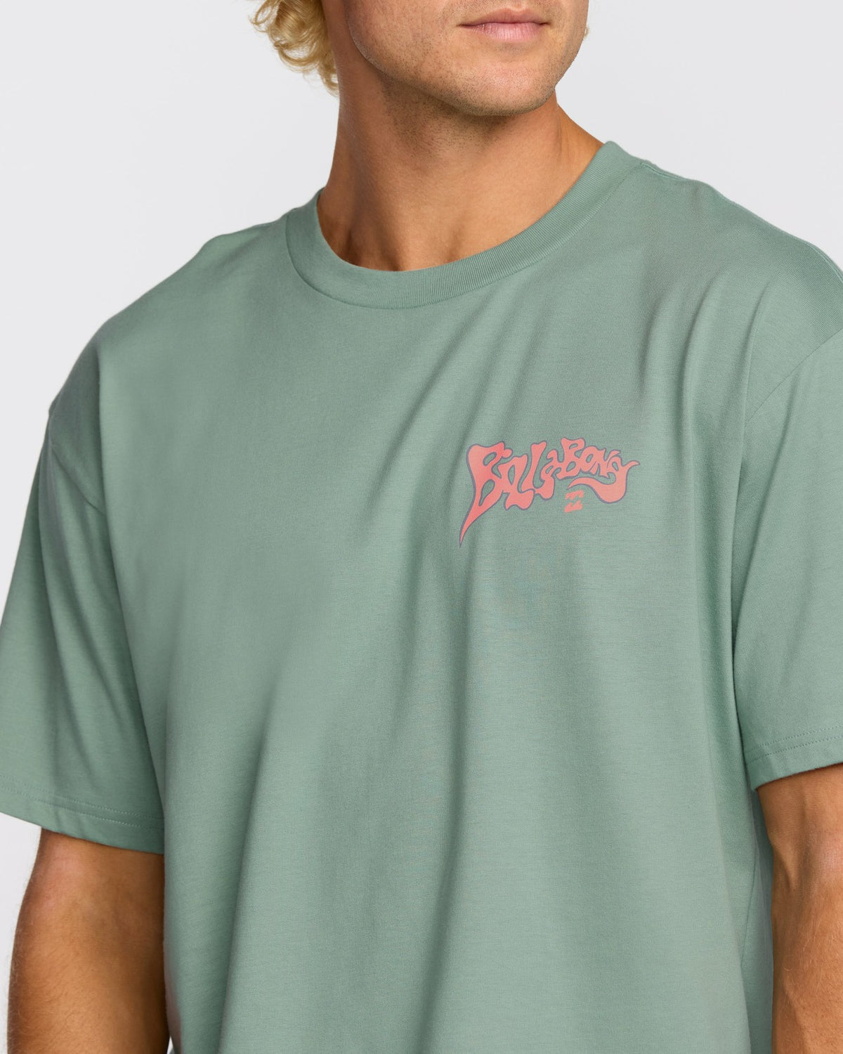 Billabong Morning Haze Regular Short Sleeve T-Shirt - Mineral Blue