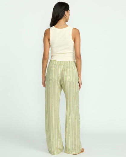 Billabong New Waves 2 Elastic Waist Pants - Avocado