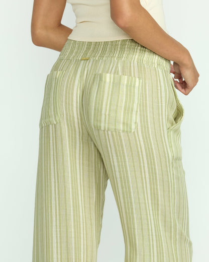 Billabong New Waves 2 Elastic Waist Pants - Avocado