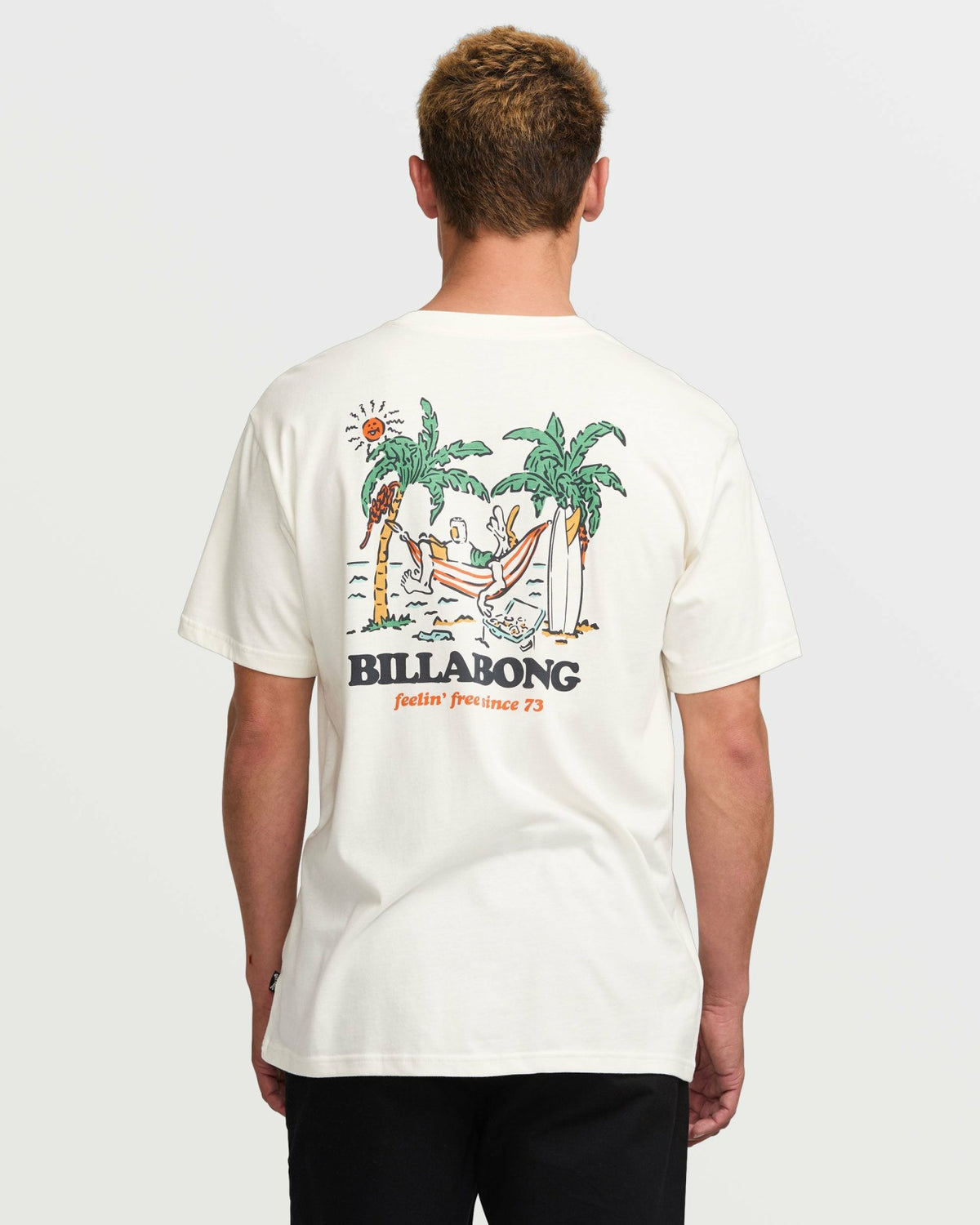 Billabong No Pressure Premium Tee - Off White