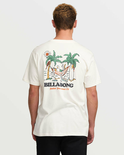 Billabong No Pressure Premium Tee - Off White