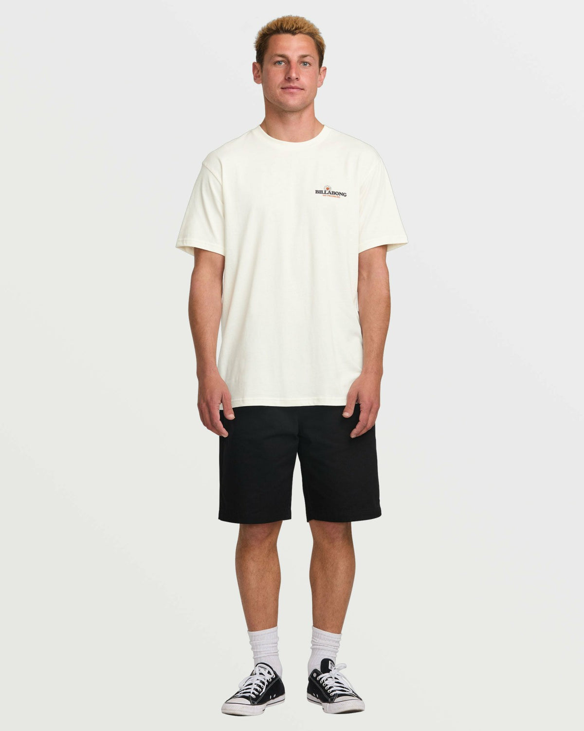 Billabong No Pressure Premium Tee - Off White