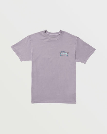 Billabong No Vacancy Premium Wave Wash Tee - Light Purple