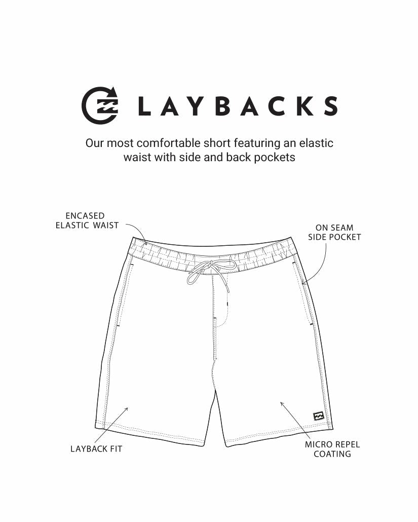 Billabong Occy Laybacks 17" Trunks - Multi