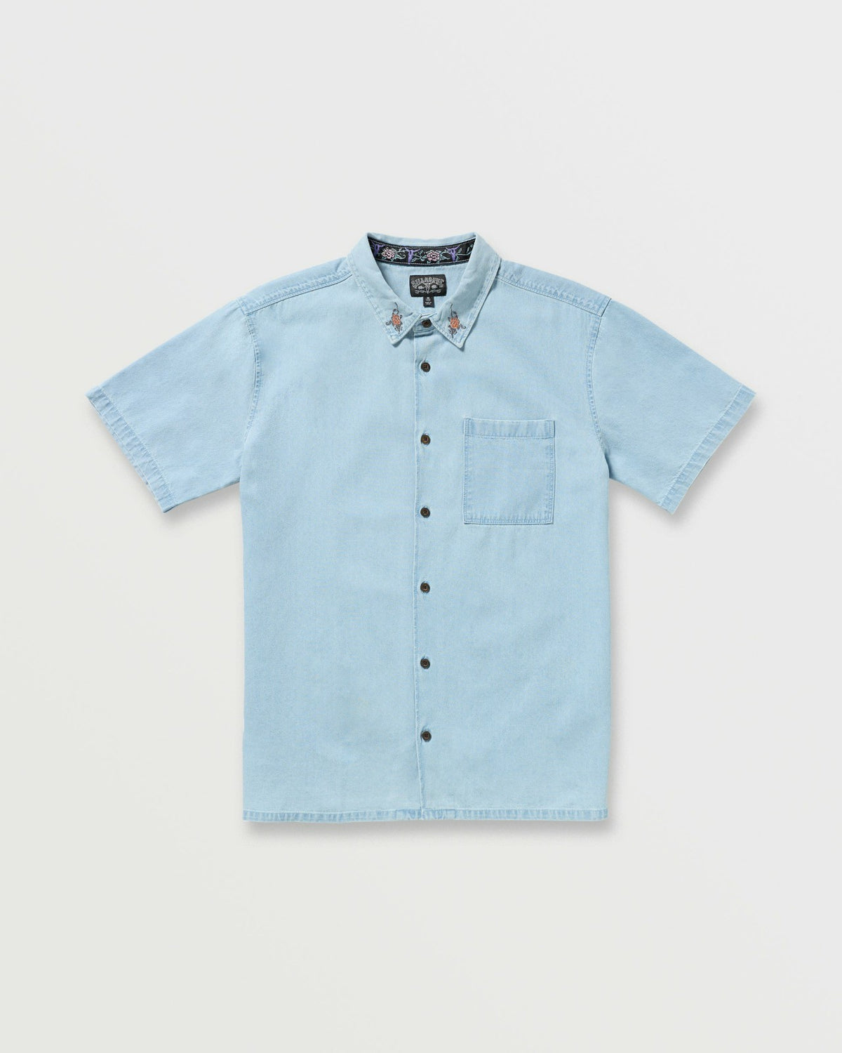 Billabong Occy Short Sleeve Shirt - Cloud Blue