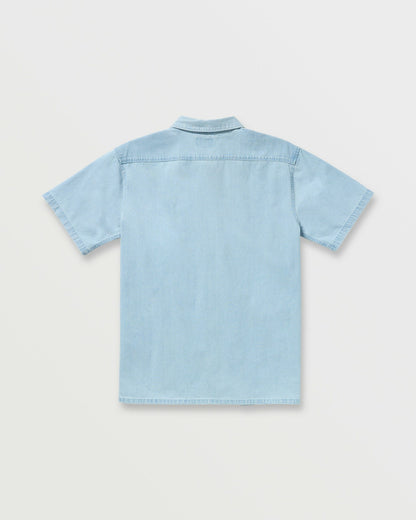 Billabong Occy Short Sleeve Shirt - Cloud Blue