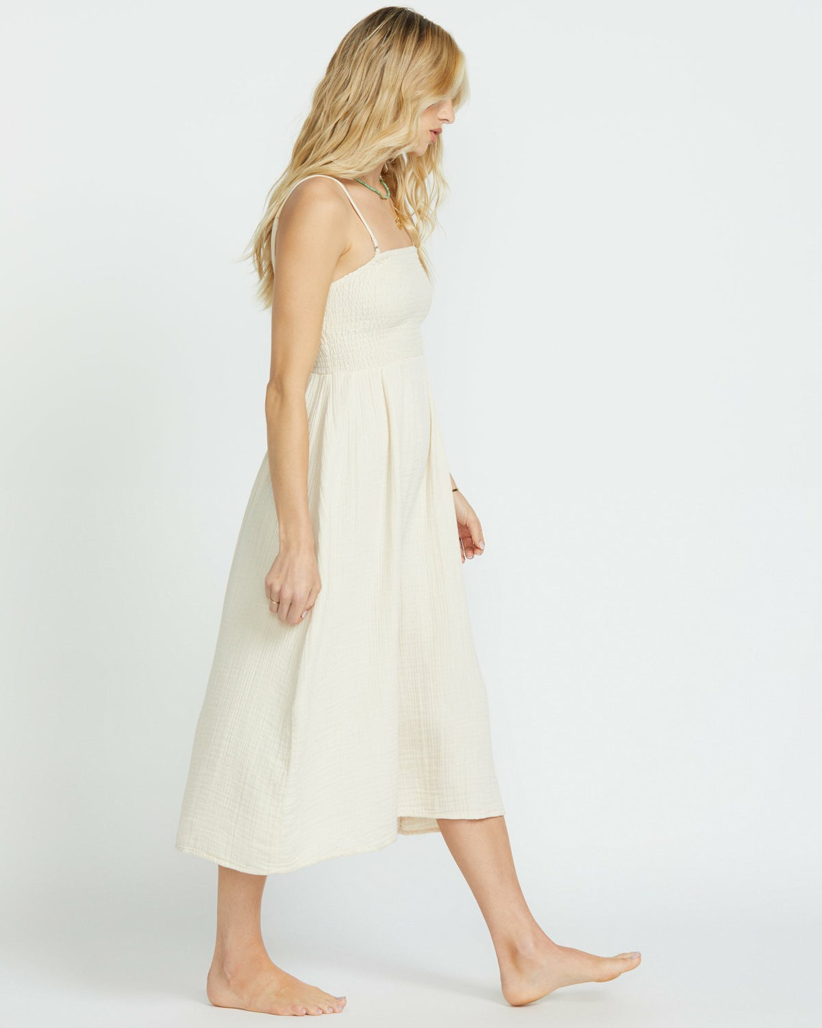 Billabong Off The Coast Dress - Whitecap