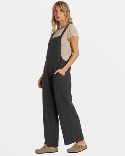 Billabong Pacific Time Jumpsuit - Black Sands