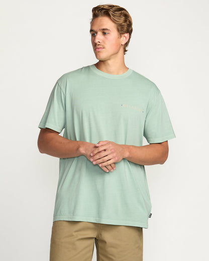 Billabong Paise Haze Premium Wave Wash Tee - Mist Green