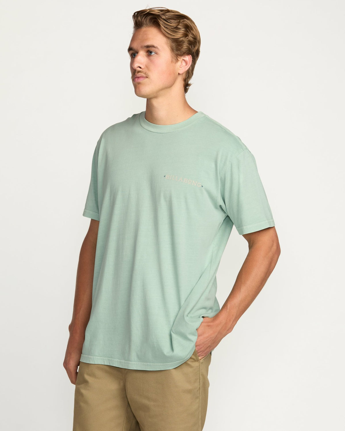 Billabong Paise Haze Premium Wave Wash Tee - Mist Green