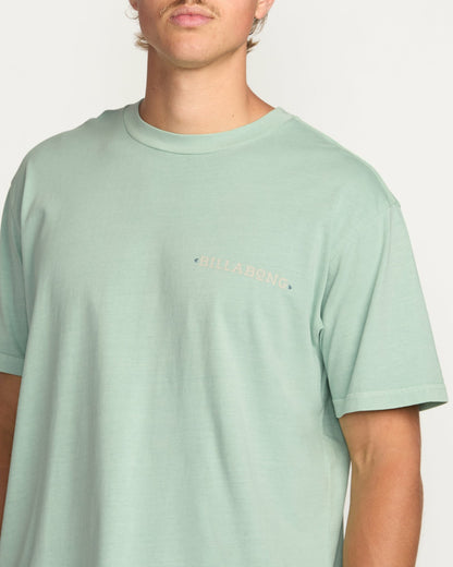 Billabong Paise Haze Premium Wave Wash Tee - Mist Green
