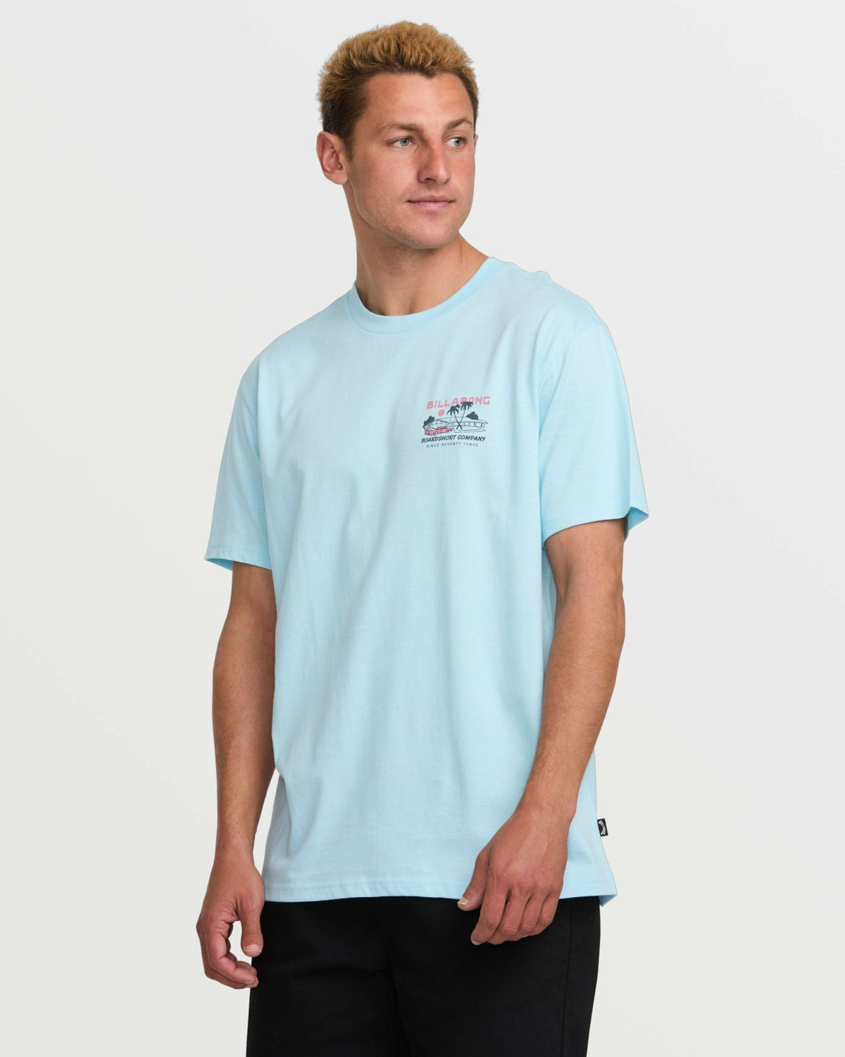 Billabong Palm Springs Premium Tee - Coastal Blue