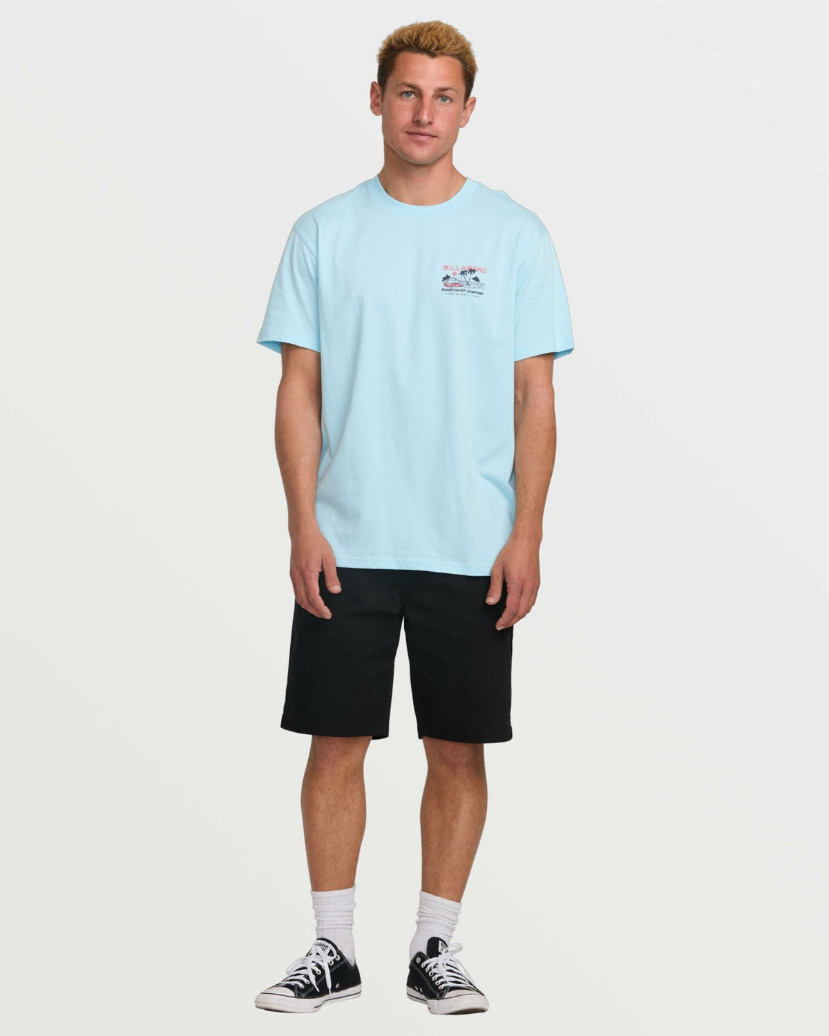 Billabong Palm Springs Premium Tee - Coastal Blue