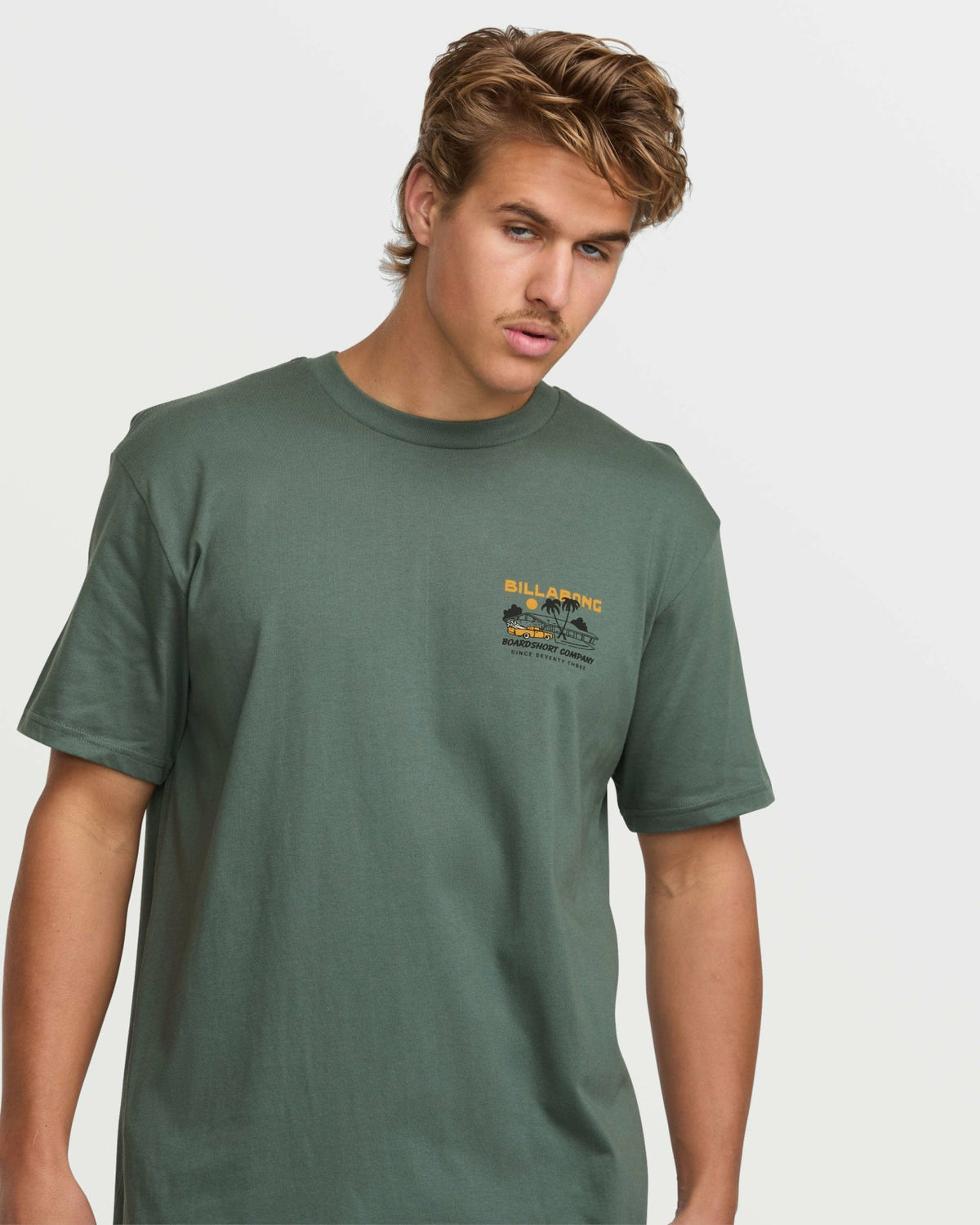 Billabong Palm Springs Premium Tee - Dark Slate