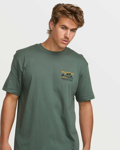 Billabong Palm Springs Premium Tee - Dark Slate