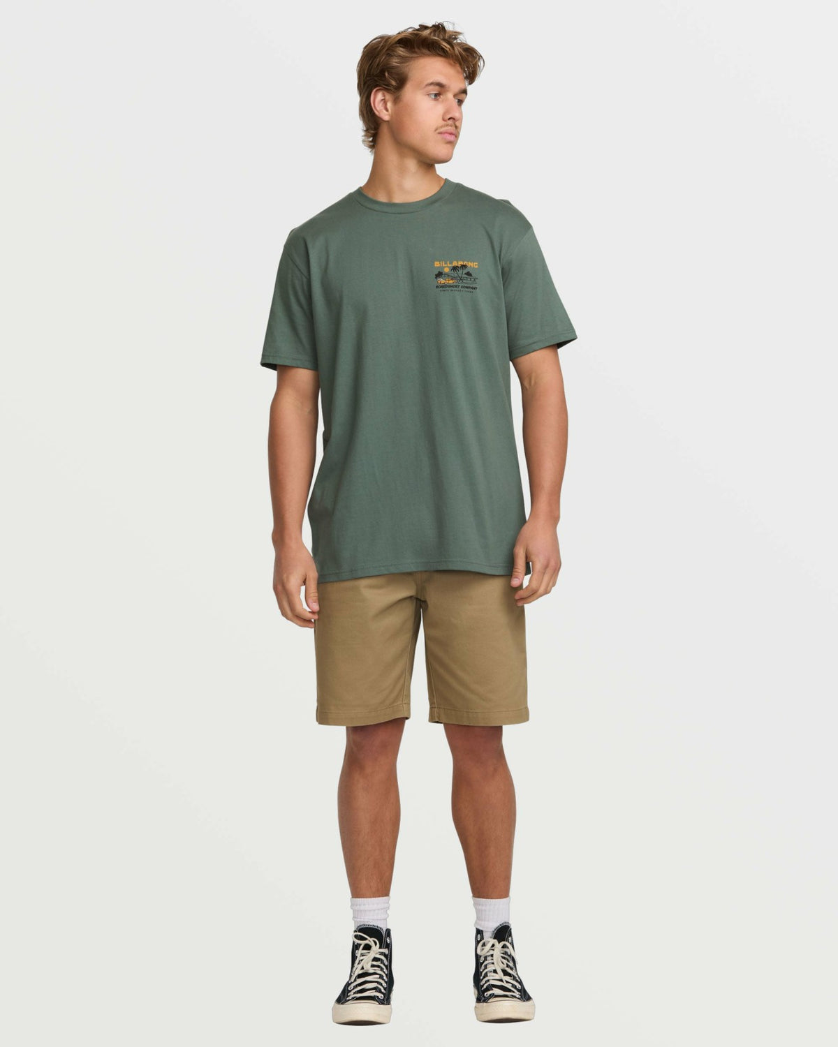 Billabong Palm Springs Premium Tee - Dark Slate
