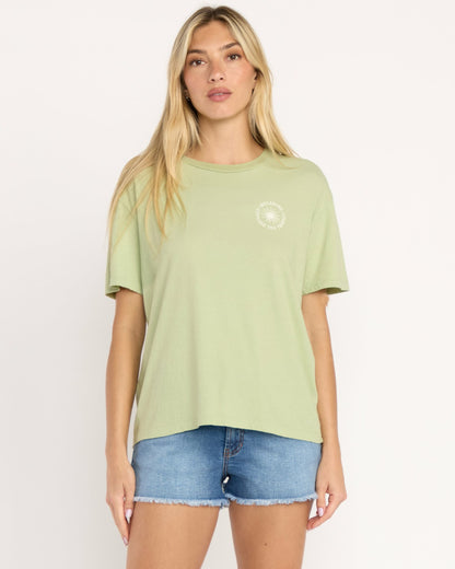 Billabong Paradise Calling Tee - Pistachio