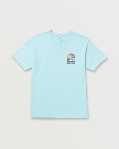 Billabong Portal Premium Tee - Coastal Blue