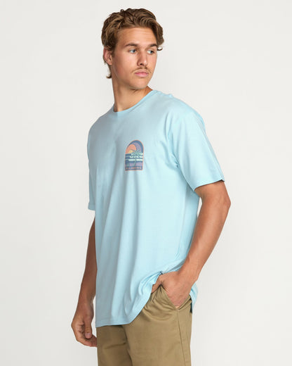 Billabong Portal Premium Tee - Coastal Blue