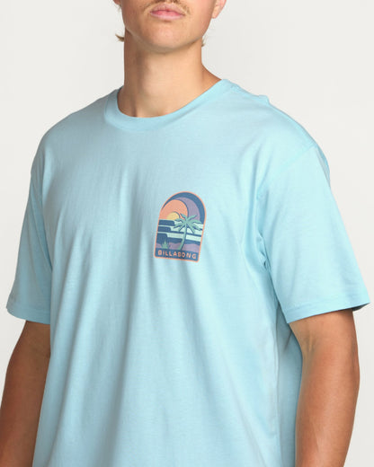 Billabong Portal Premium Tee - Coastal Blue