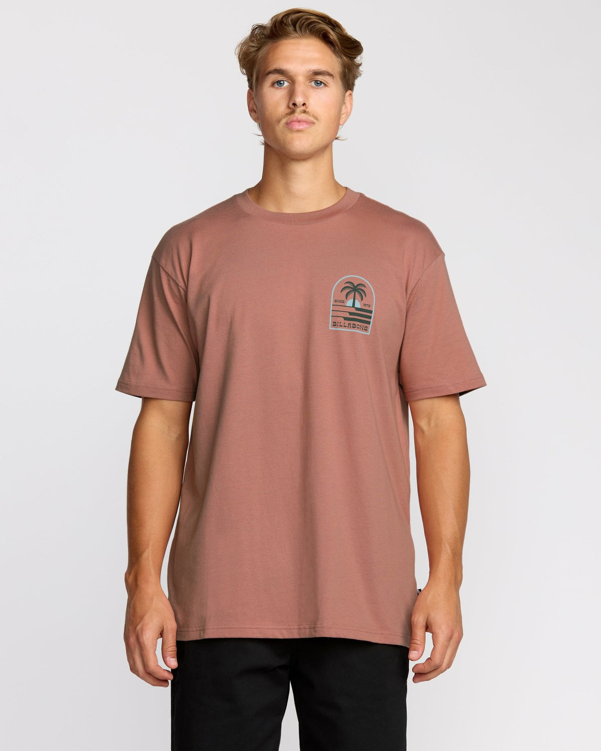 Billabong Portal Premium Short Sleeve T-Shirt - Dusty Rose