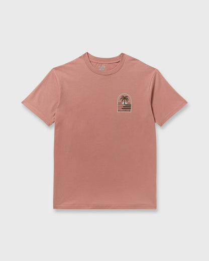 Billabong Portal Premium Short Sleeve T-Shirt - Dusty Rose