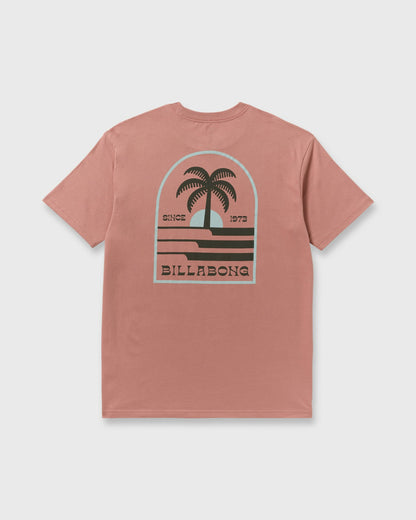Billabong Portal Premium Short Sleeve T-Shirt - Dusty Rose
