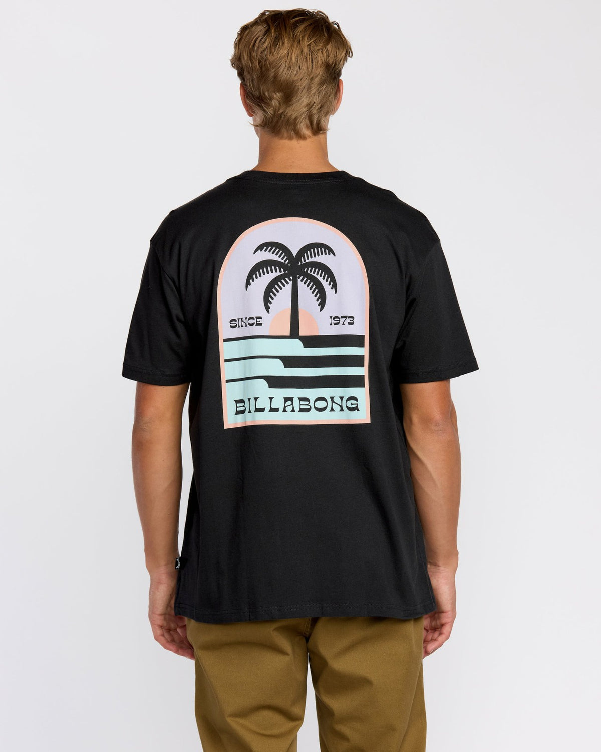 Billabong Portal Premium Short Sleeve T-Shirt - Washed Black