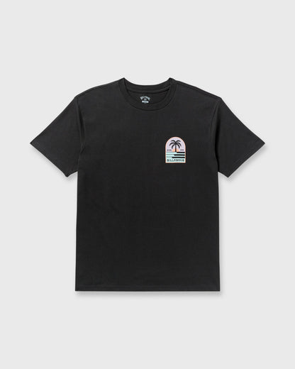 Billabong Portal Premium Short Sleeve T-Shirt - Washed Black