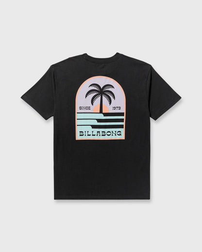 Billabong Portal Premium Short Sleeve T-Shirt - Washed Black
