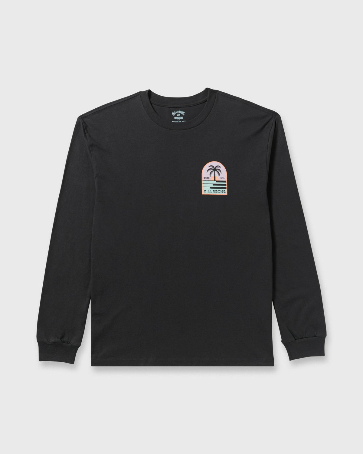Billabong Portal Regular Long Sleeve T-Shirt - Washed Black